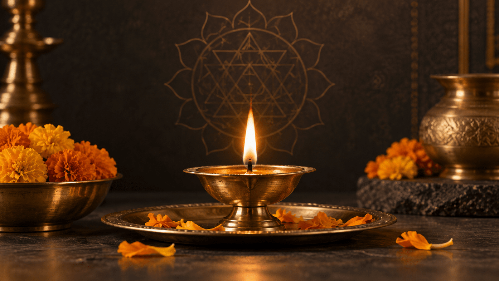Spiritual consultation and negative energy assessment illustration